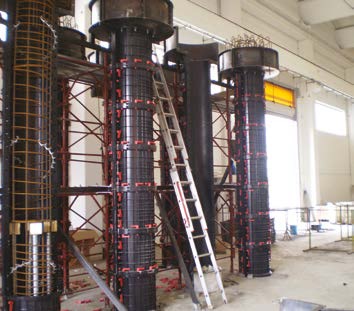 Chemisage_de_poteaux_détériorés