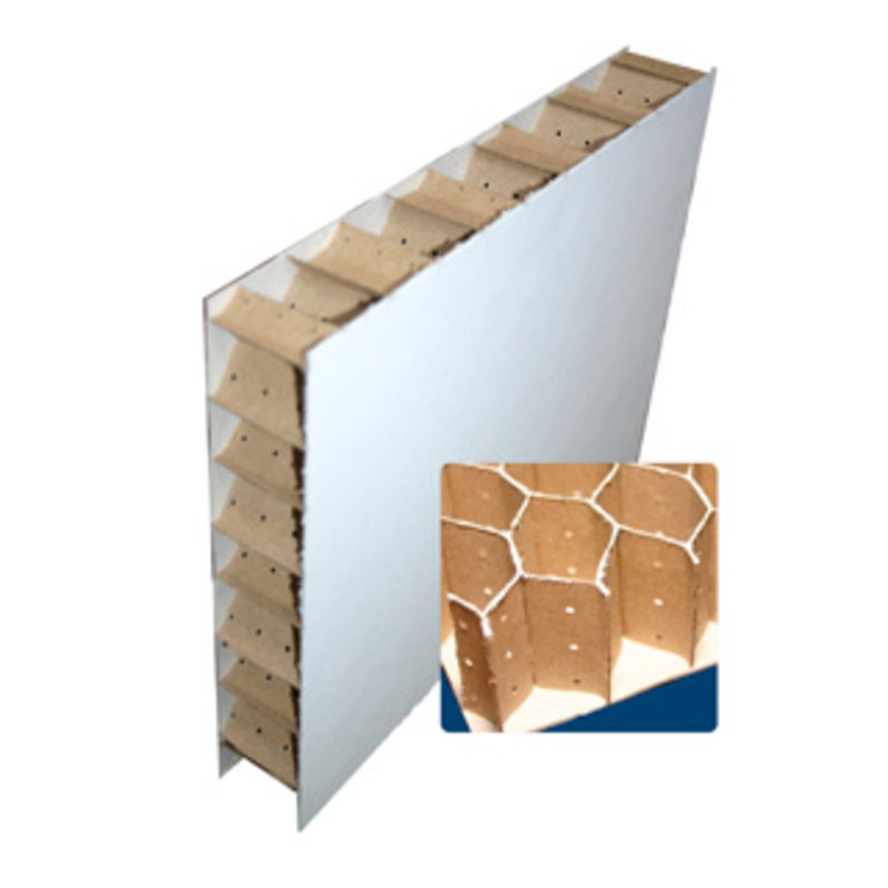 Joint de dilatation carton alvéolaire pour voile et dalle portée