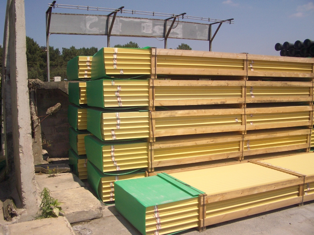 Palettes règle-joints Toffolo 80 jaunes 