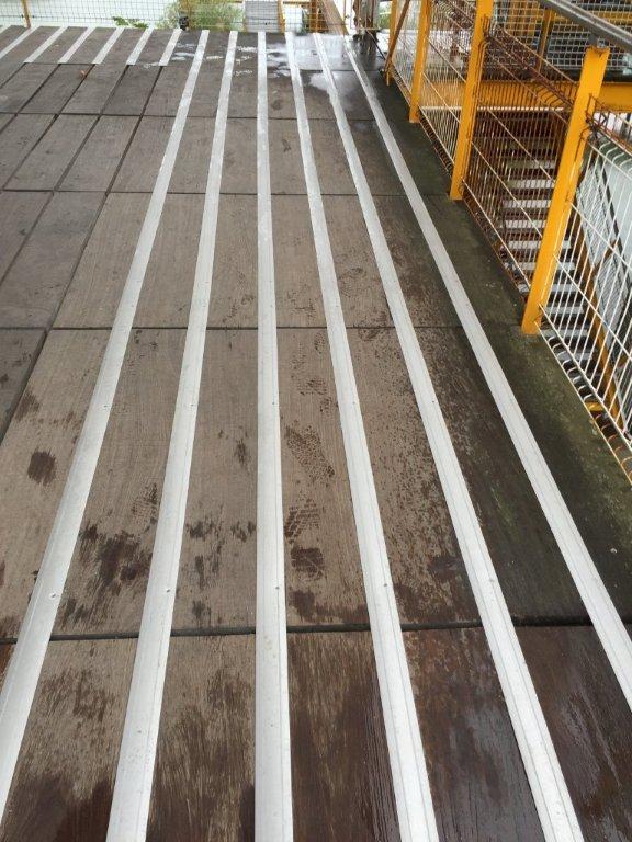 Exemple chantier couvre-joint aluminium